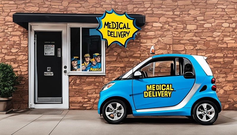 Try starting a medical delivery service if you are looking for a business idea